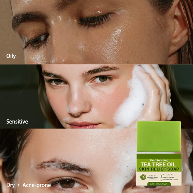 Tea Tree Oil Soothing Cleansing Soap