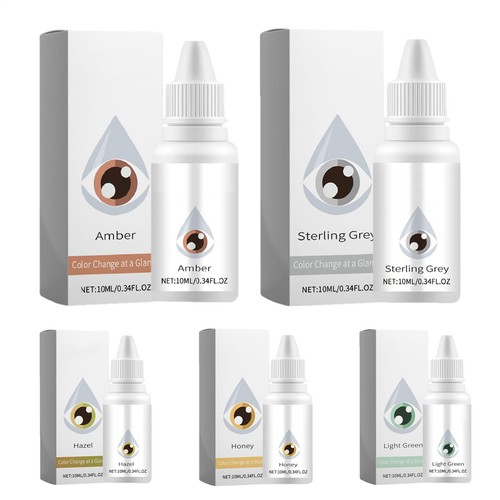 FancyColor Changing Eye DropsWith Premium Organic Ingredients Natural Appearance