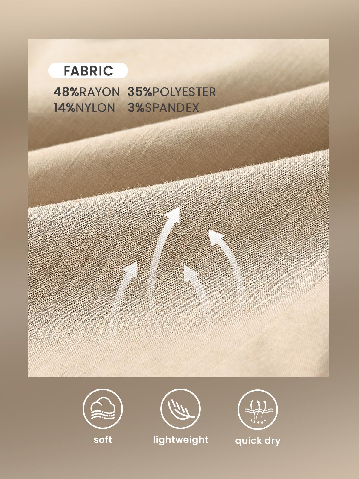 YSENTO Womens Lightweight Capris Hiking Pants 6 Pockets Quick Dry Cargo Outdoor Trip Loose Shorts COMFY  MOMS OVER 30 【Plus Size,S-XXXXL】 Workout Bottoms Athletic Outfit #SpringFresh