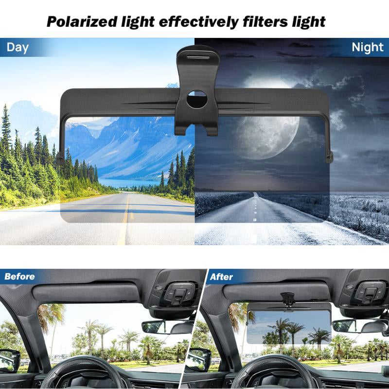 🎄Christmas Sales 49% OFF🚗Universal Car Sun Visor With Polarized Glare Protection-aosuonisiz
