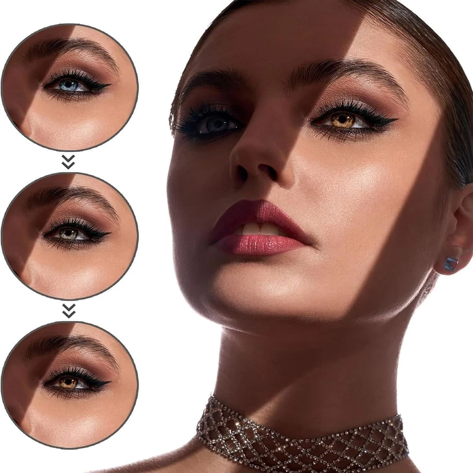 FancyColor Changing Eye DropsWith Premium Organic Ingredients Natural Appearance
