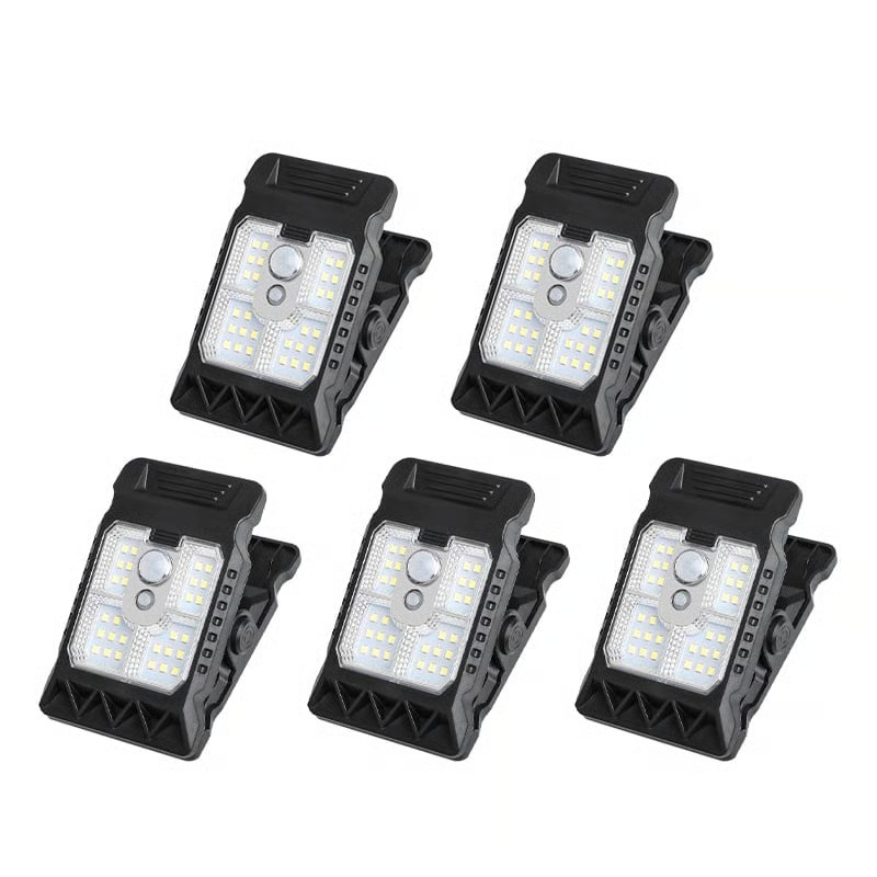 USB & Solar Powered Motion Sensor Clip Lights