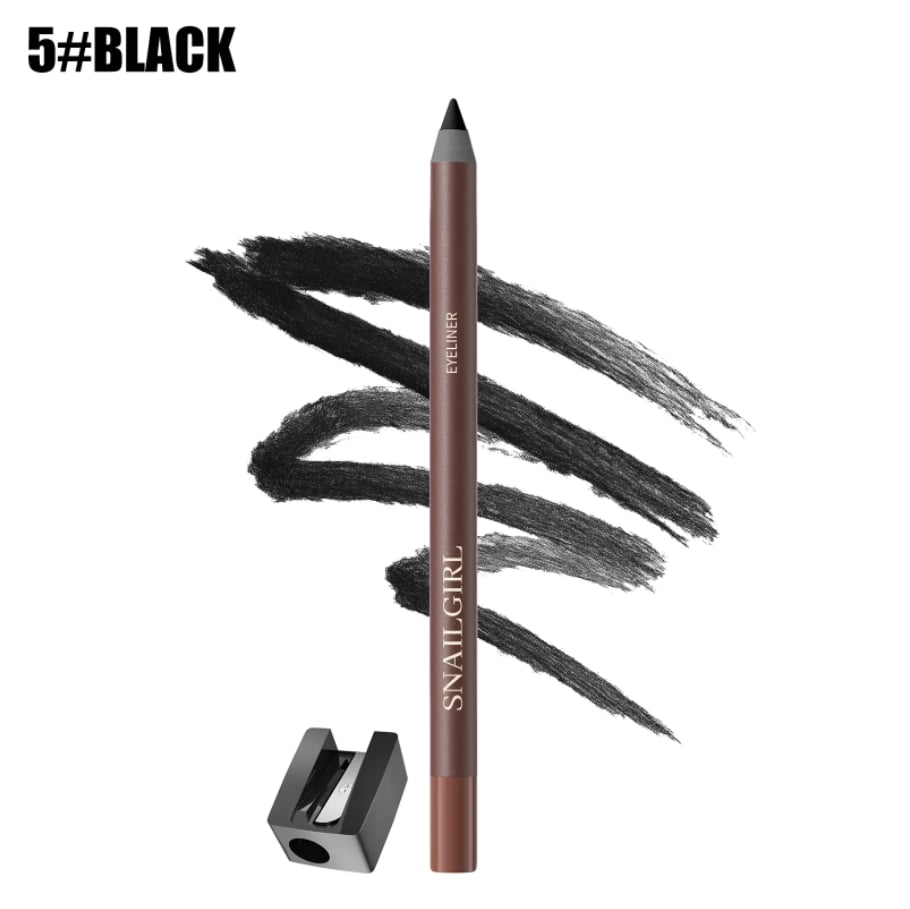 24HR Waterproof Eyeliner Pencil with Built-in Sharpener