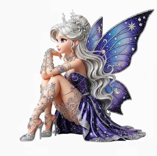 Enchanted Fairy Christmas Figurine 🧚‍♀️-aosuonisiz