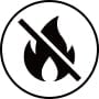 Flame-retardant housing: Prevents fire even under extreme conditions