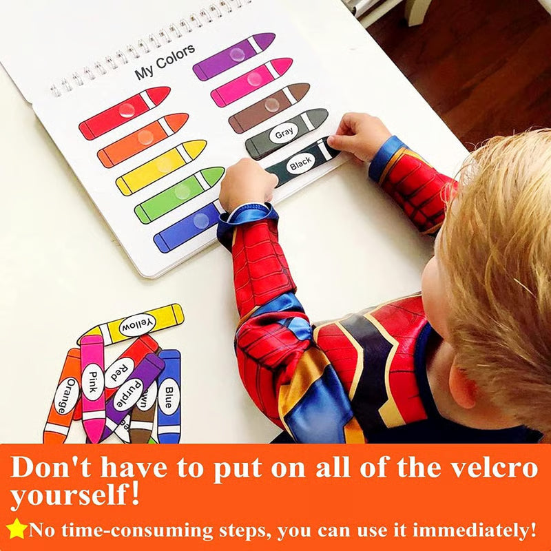 Lyrax® My Preschool Busy Book 📚 🎅 Best Christmas Gift For Kids