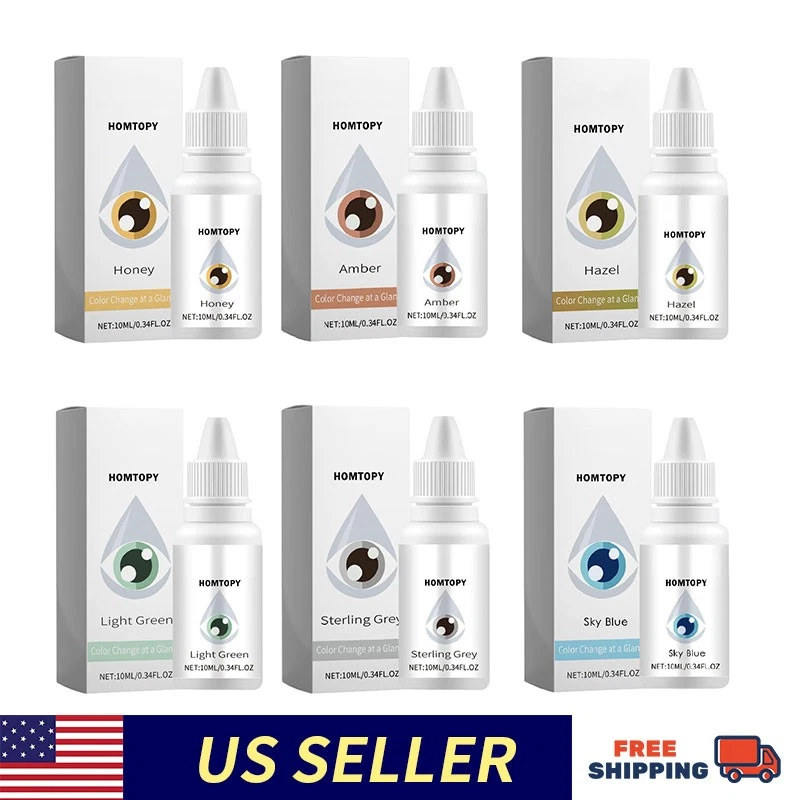 FancyColor Changing Eye DropsWith Premium Organic Ingredients Natural Appearance