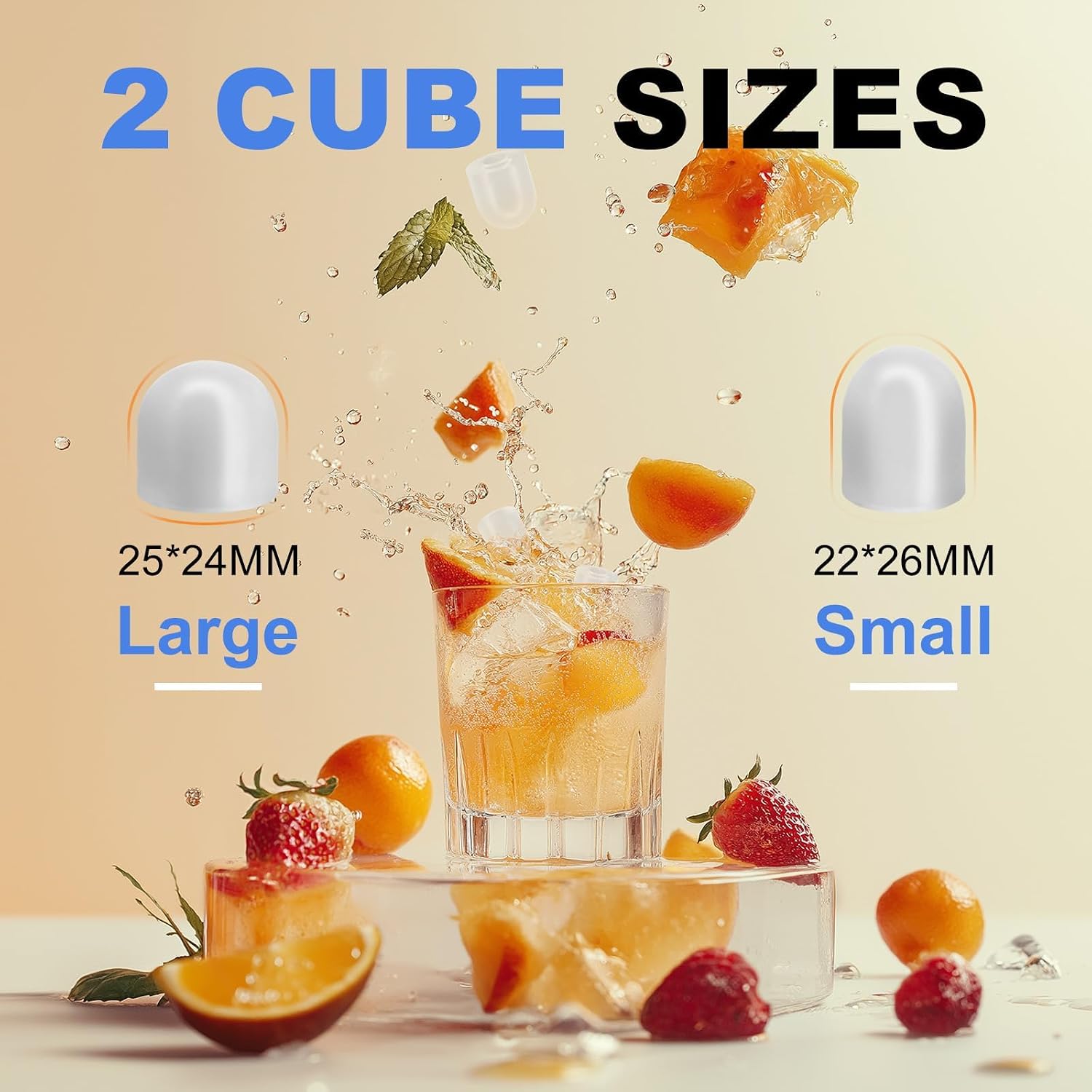 Portable Ice Maker – 9 Ice Cubes in Just 6 Minutes