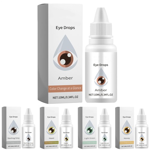 FancyColor Changing Eye DropsWith Premium Organic Ingredients Natural Appearance