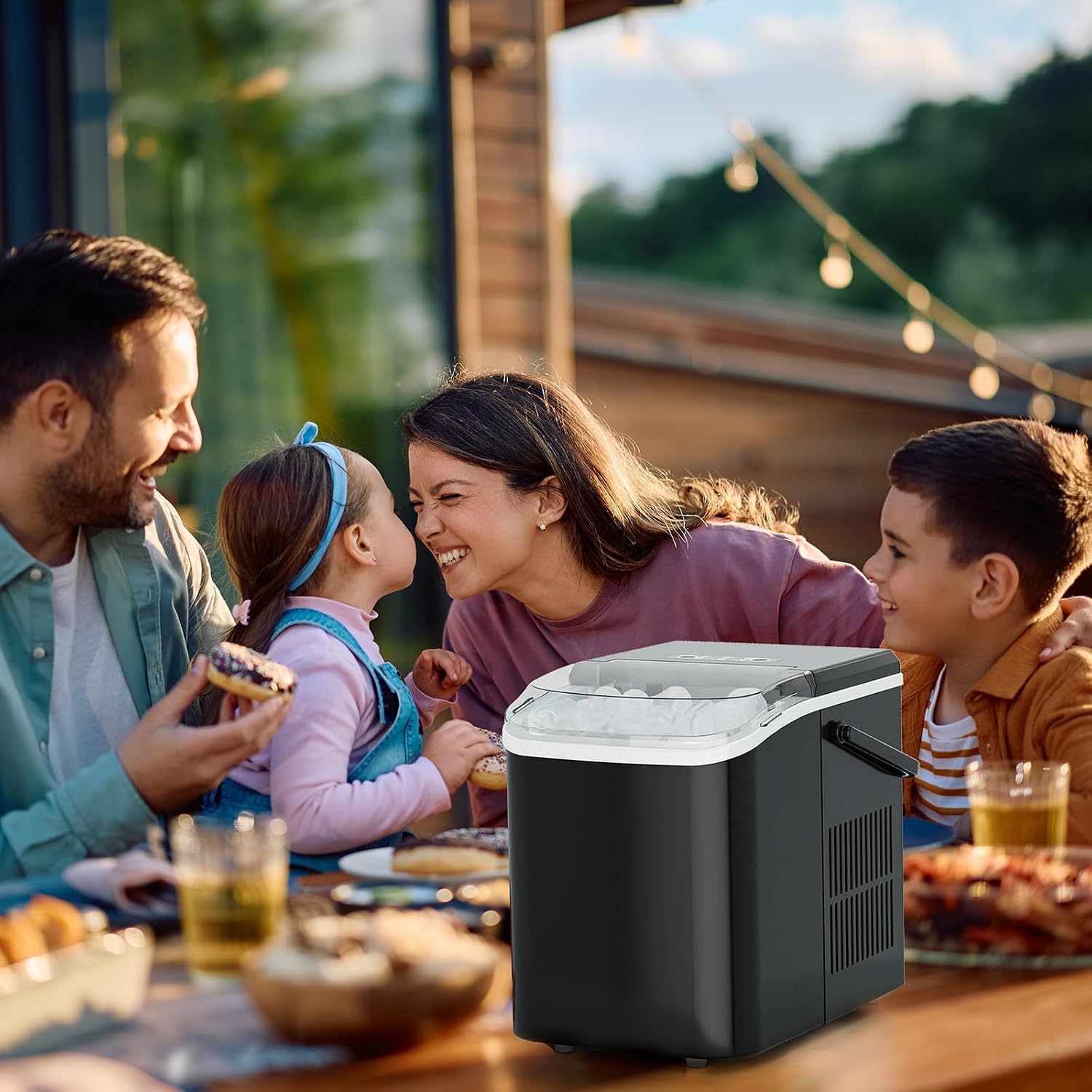 Portable Ice Maker – 9 Ice Cubes in Just 6 Minutes