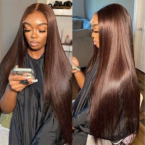 ⚡ Final Hours – Up to 50% Off🌷💥Straight HD Transparent Lace Front Wigs Human Hair