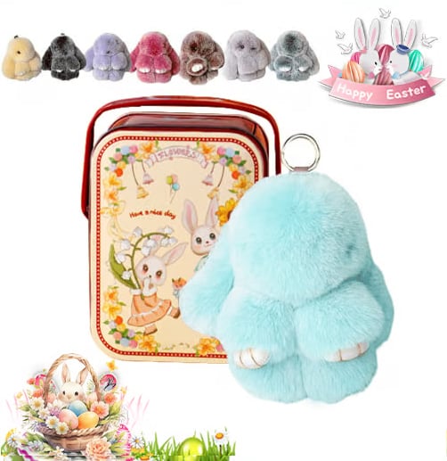 🏆Only $7.99Last Day Promotion!f 🐰 Handmade Soft Bunny Charms