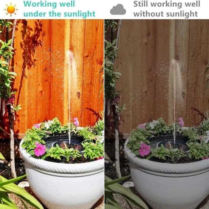 ⏳Time-Limited Special⏰Compact Solar Bird Fountain Pump – Keep Your Garden Alive! 🐦