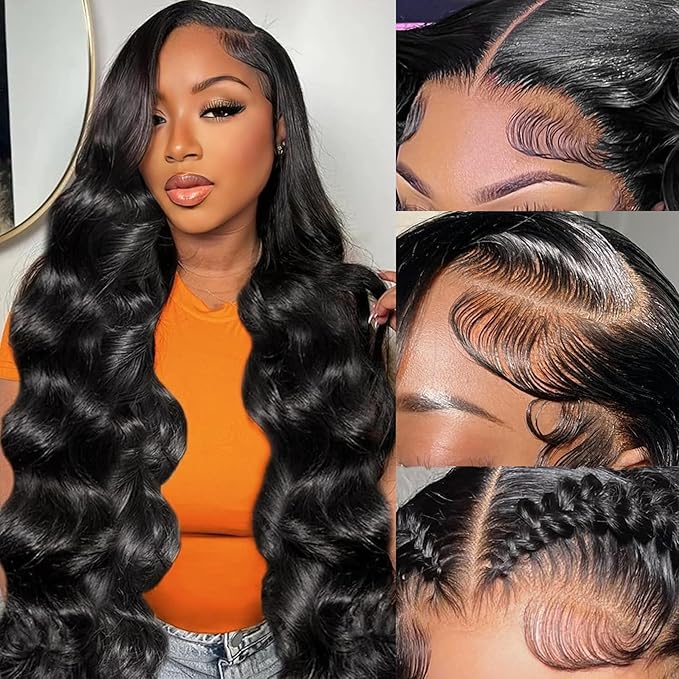 ⚡ Final Hours – Up to 50% Off🌷💥Straight HD Transparent Lace Front Wigs Human Hair