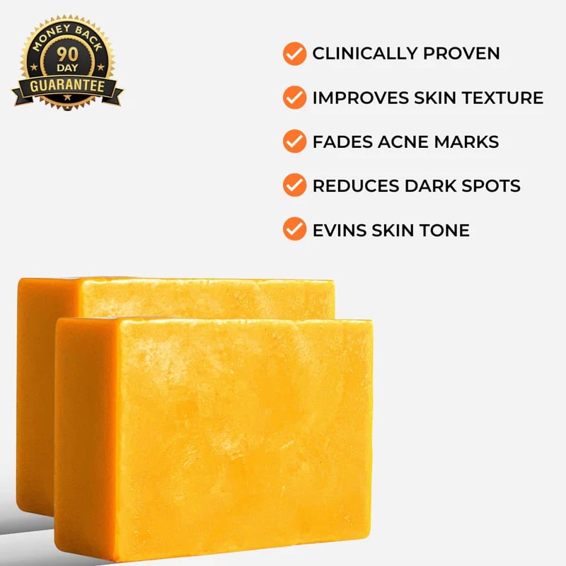 🎄Christmas Hot Sale🎁Turmeric & Kojic Acid Brightening Soap-aosuonisiz