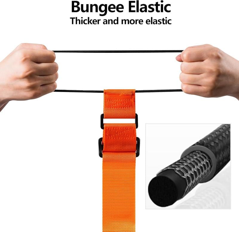 💥2pack Multi Use Strong Adjustable Luggage Connector Straps