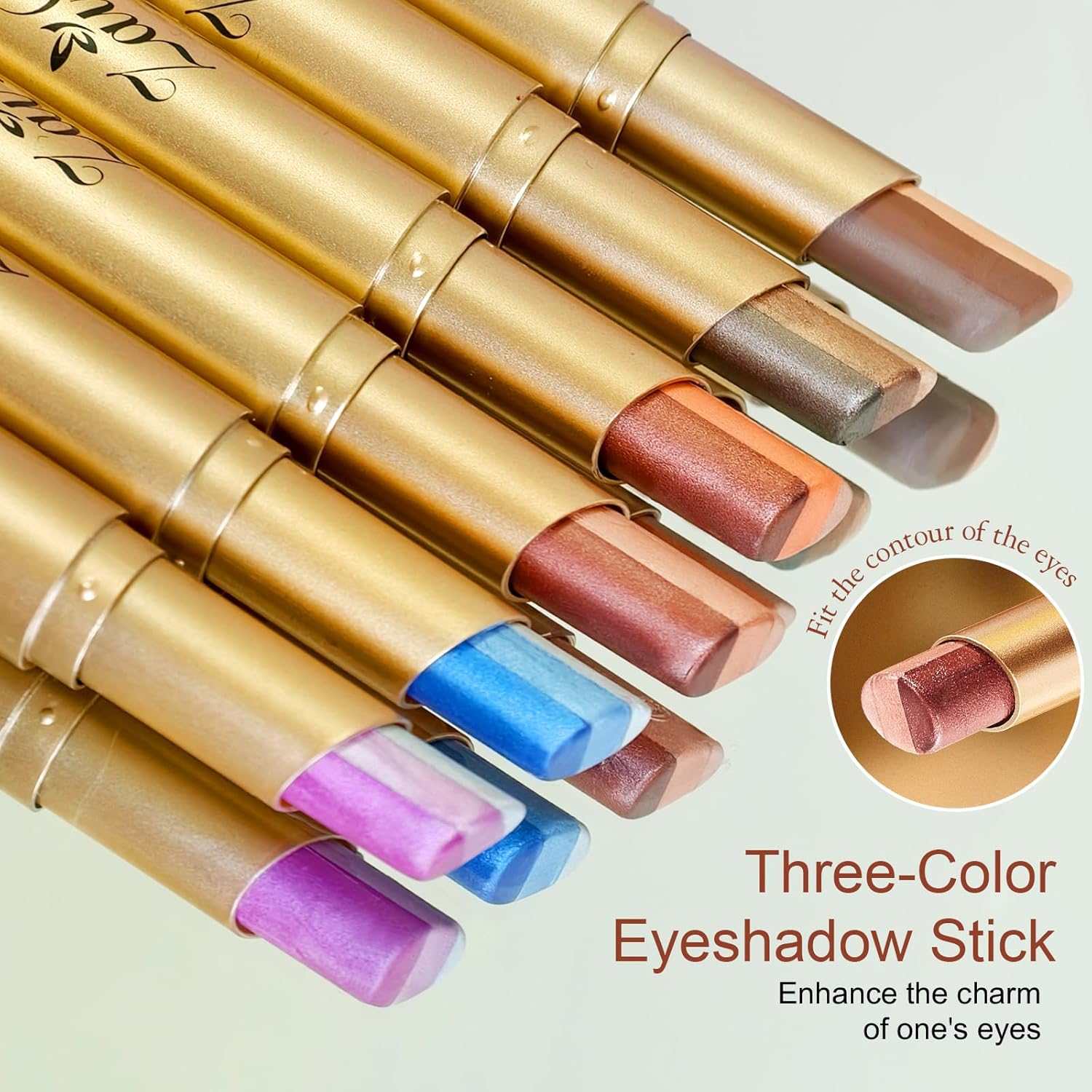Memorial Day Sale 49% OFF❤️✨3 Shade Cream Eyeshadow Stick | Smooth & Blendable