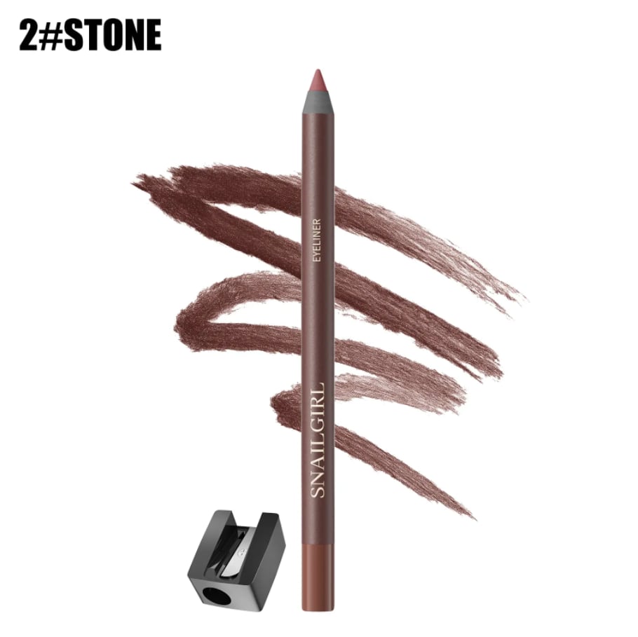 24HR Waterproof Eyeliner Pencil with Built-in Sharpener