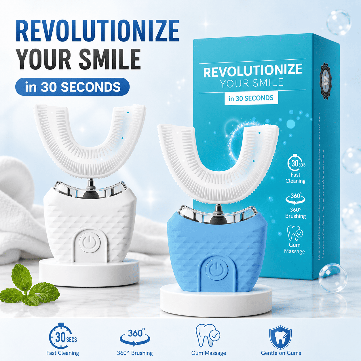 🔥Ultrasonic Electric Toothbrush ✨ Deep Clean | Sale🔥