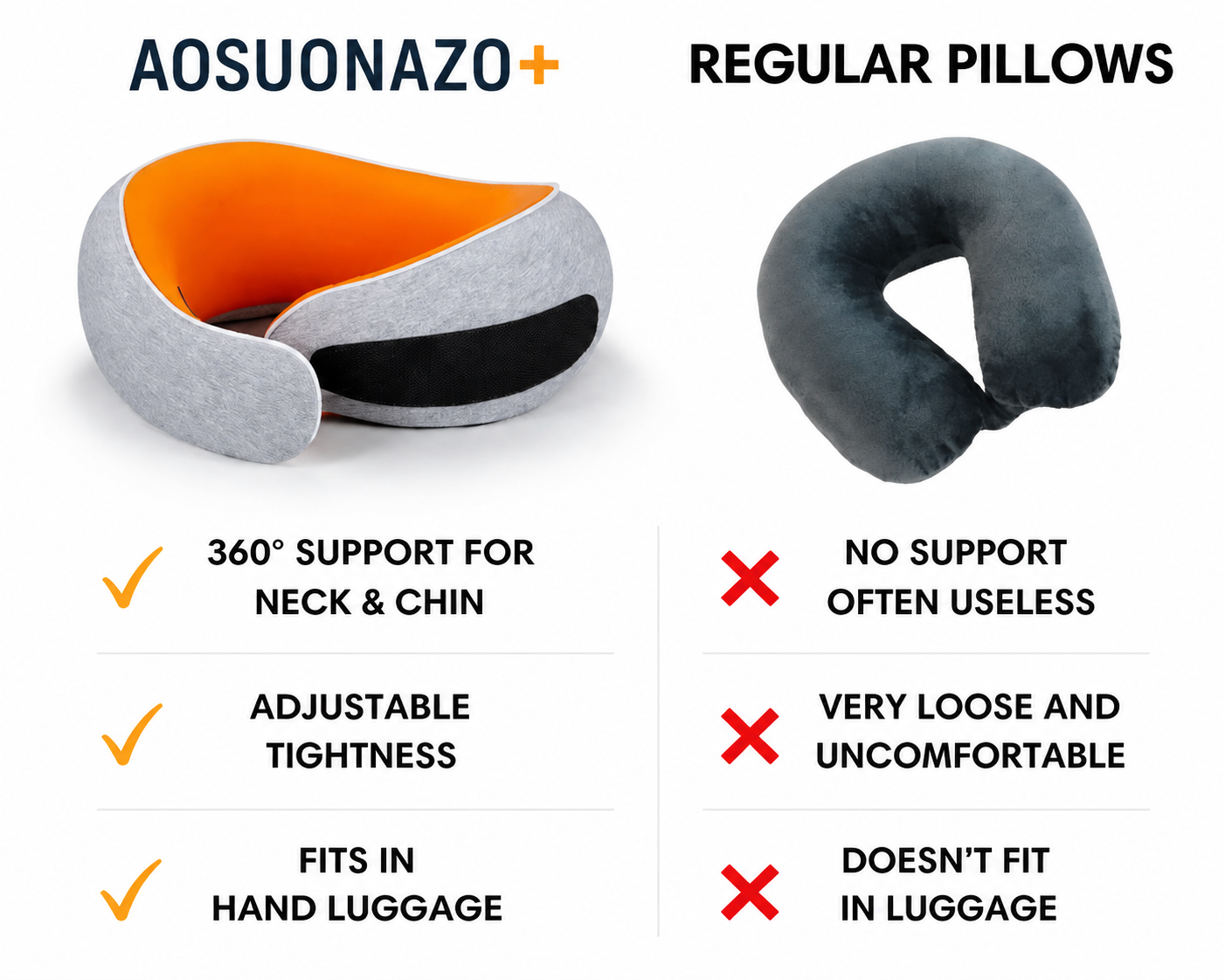 The Original aosuonazo+ Pillow