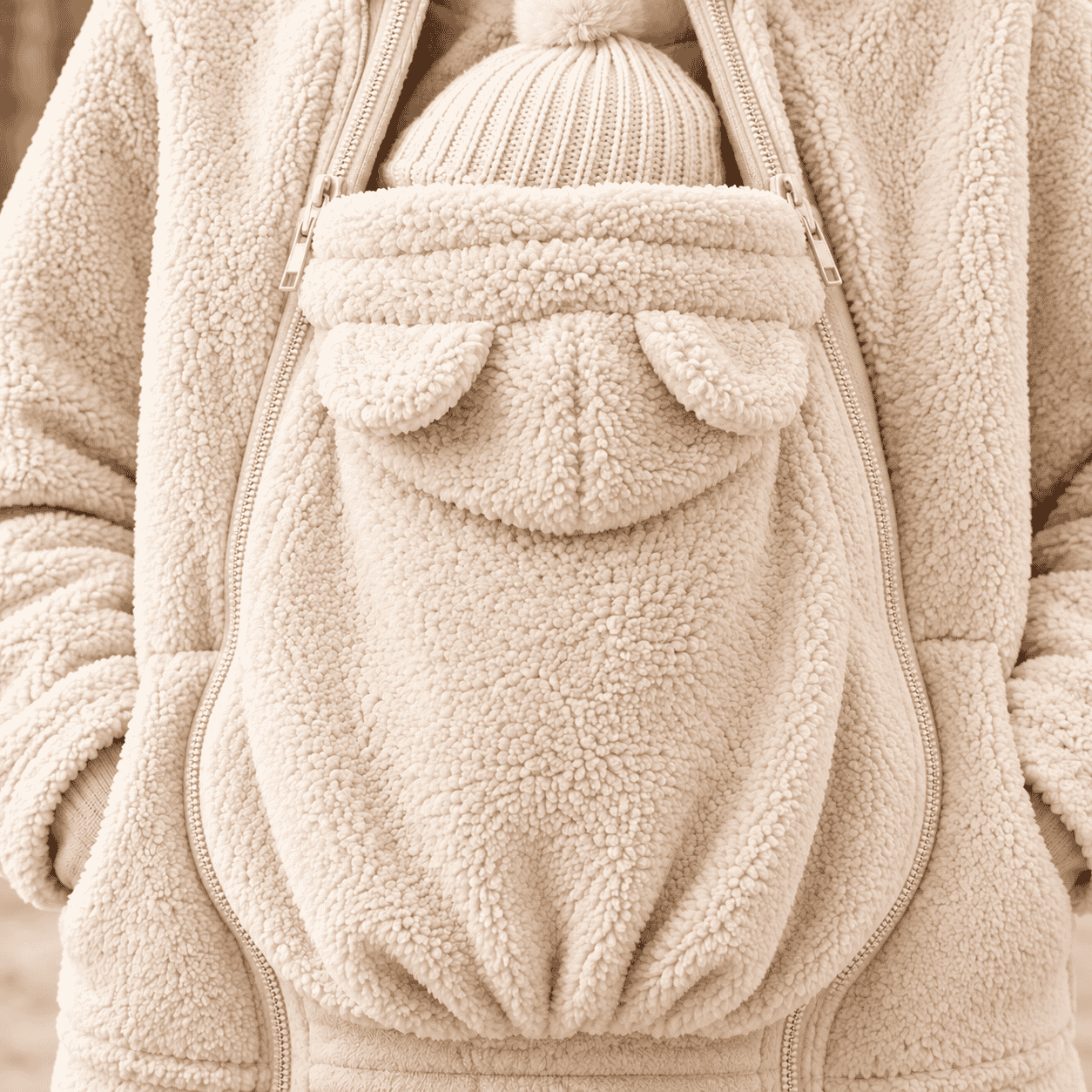 Side zipper detail