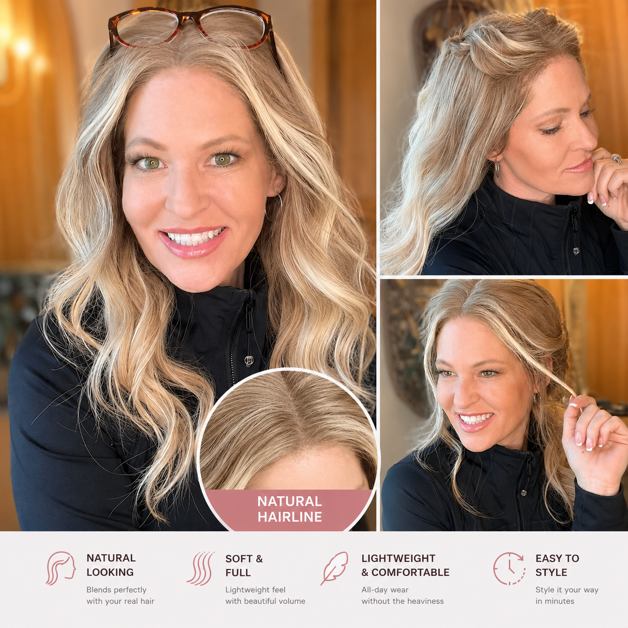 ⚡ Final Hours – Up to 50% Off🌷💥Straight HD Transparent Lace Front Wigs Human Hair