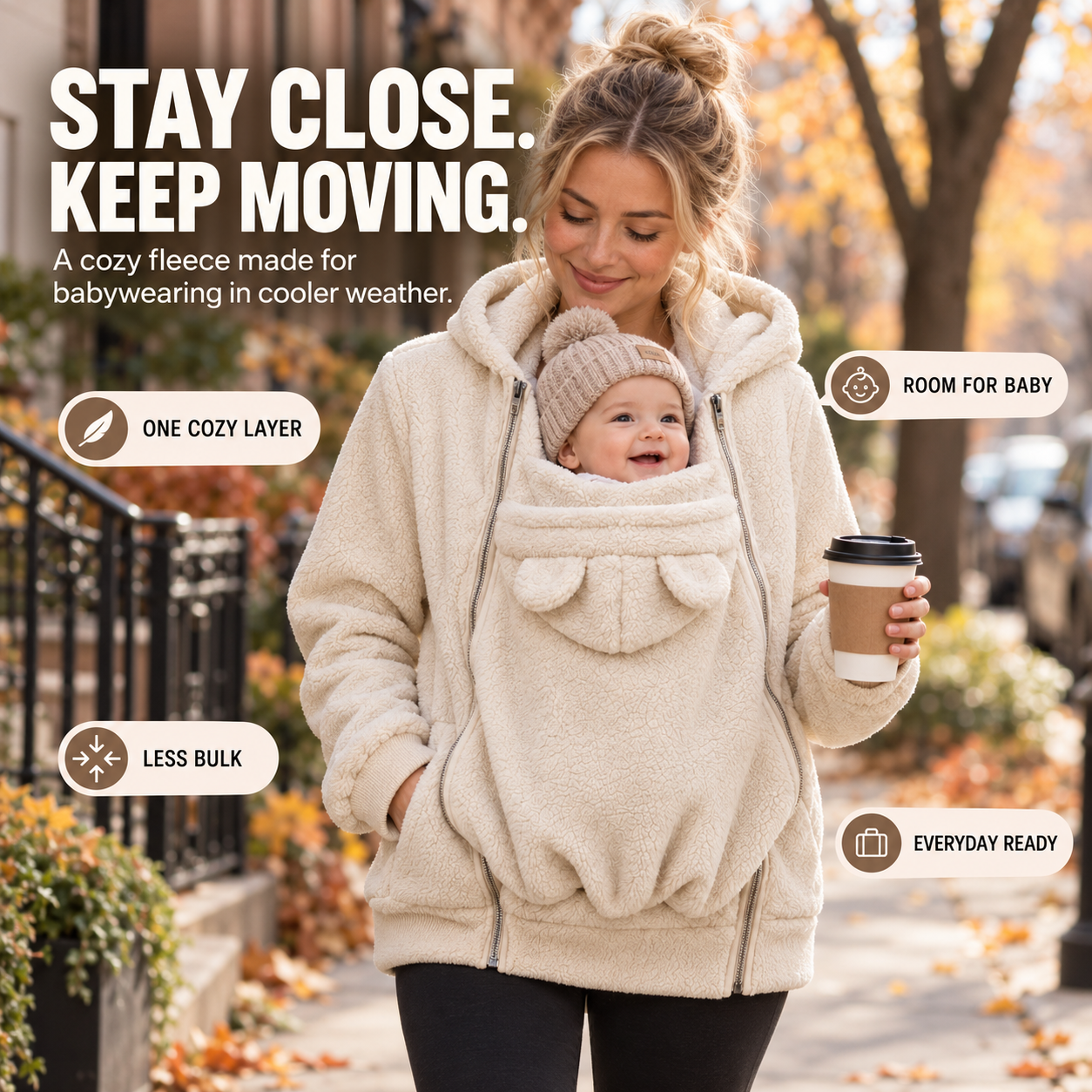 🔥Last day 50% OFF👶 BabyJoey Fleece🛡️ Hypoallergenic & Gentle on Baby Skin