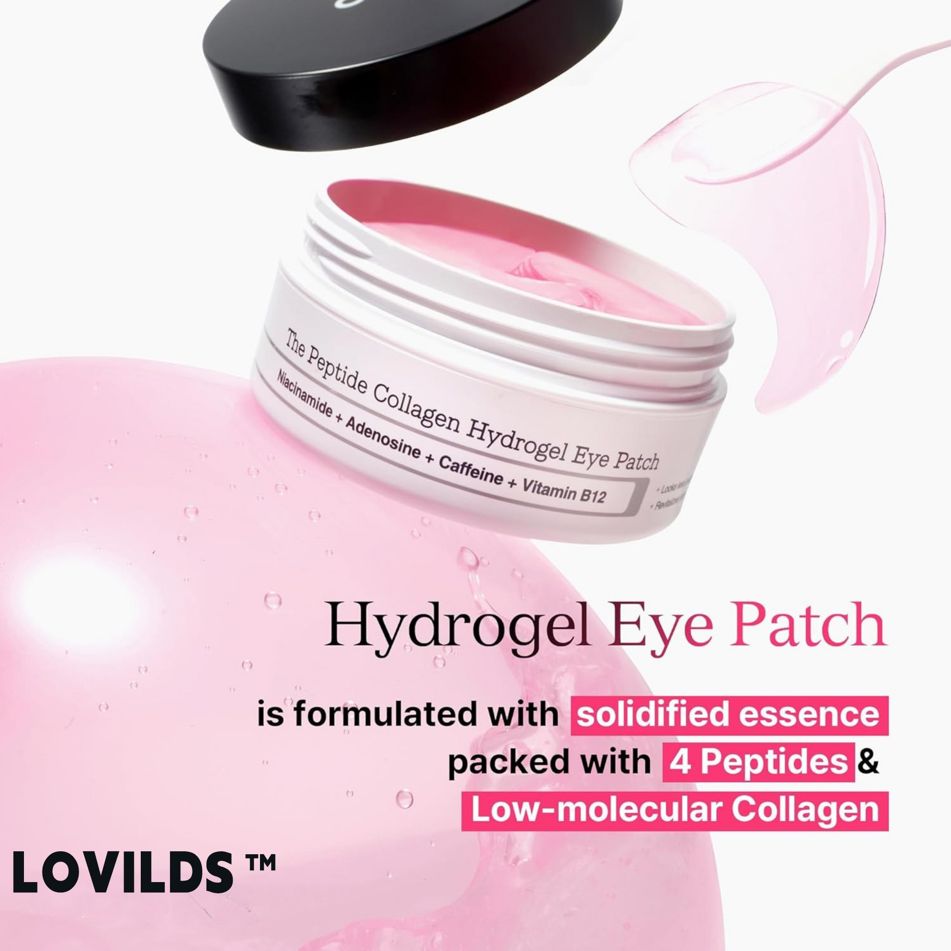 🔥Last Day 50% OFF - 2026 LOVILDS™ Peptide Collagen Hydrogel Eye Patch