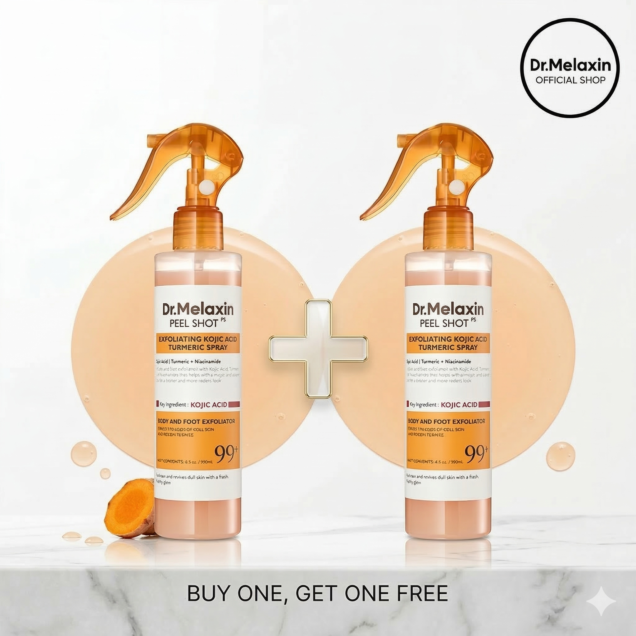 Peel Shot Keratin Care Kojic Acid Turmeric Spray