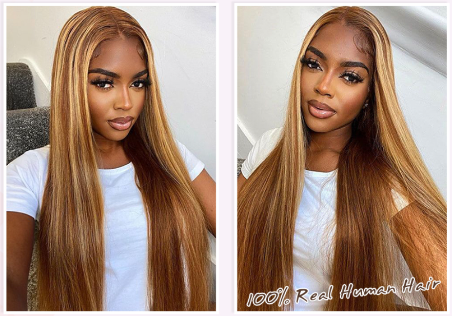 ⚡ Final Hours – Up to 50% Off🌷💥Straight HD Transparent Lace Front Wigs Human Hair