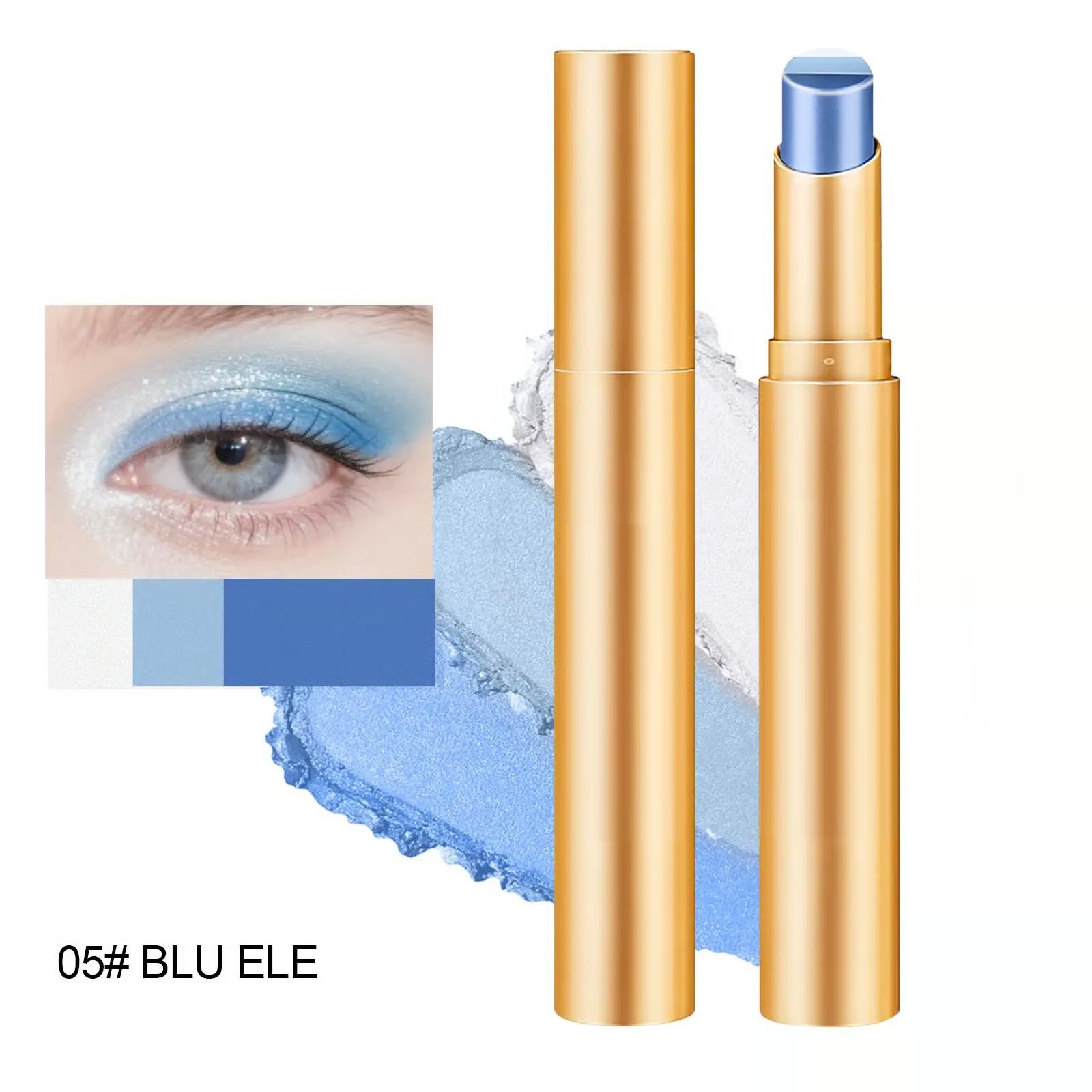 Memorial Day Sale 49% OFF❤️✨3 Shade Cream Eyeshadow Stick | Smooth & Blendable