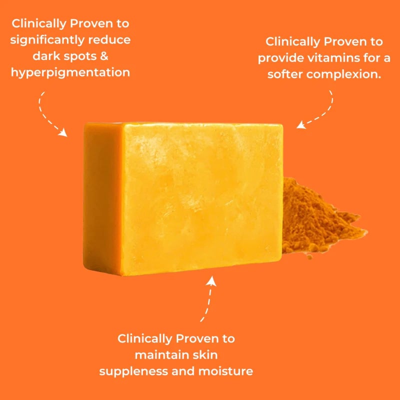 🎄Christmas Hot Sale🎁Turmeric & Kojic Acid Brightening Soap-aosuonisiz