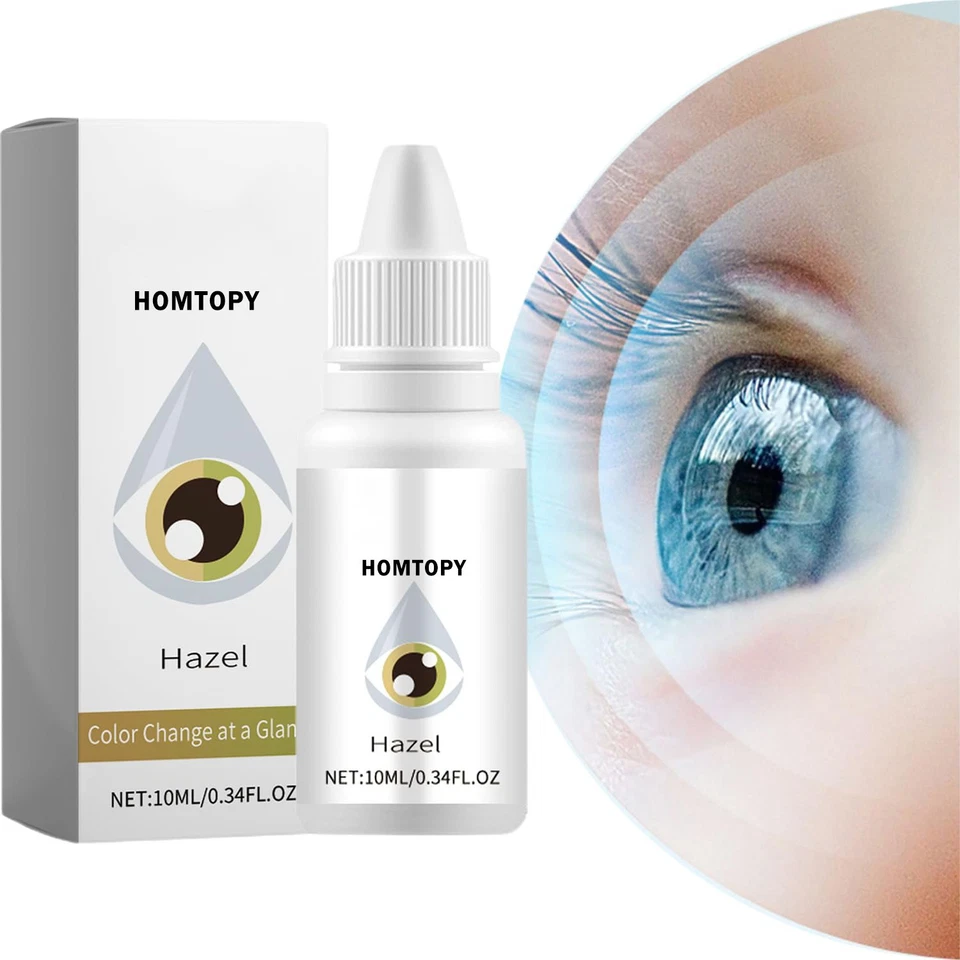 FancyColor Changing Eye DropsWith Premium Organic Ingredients Natural Appearance