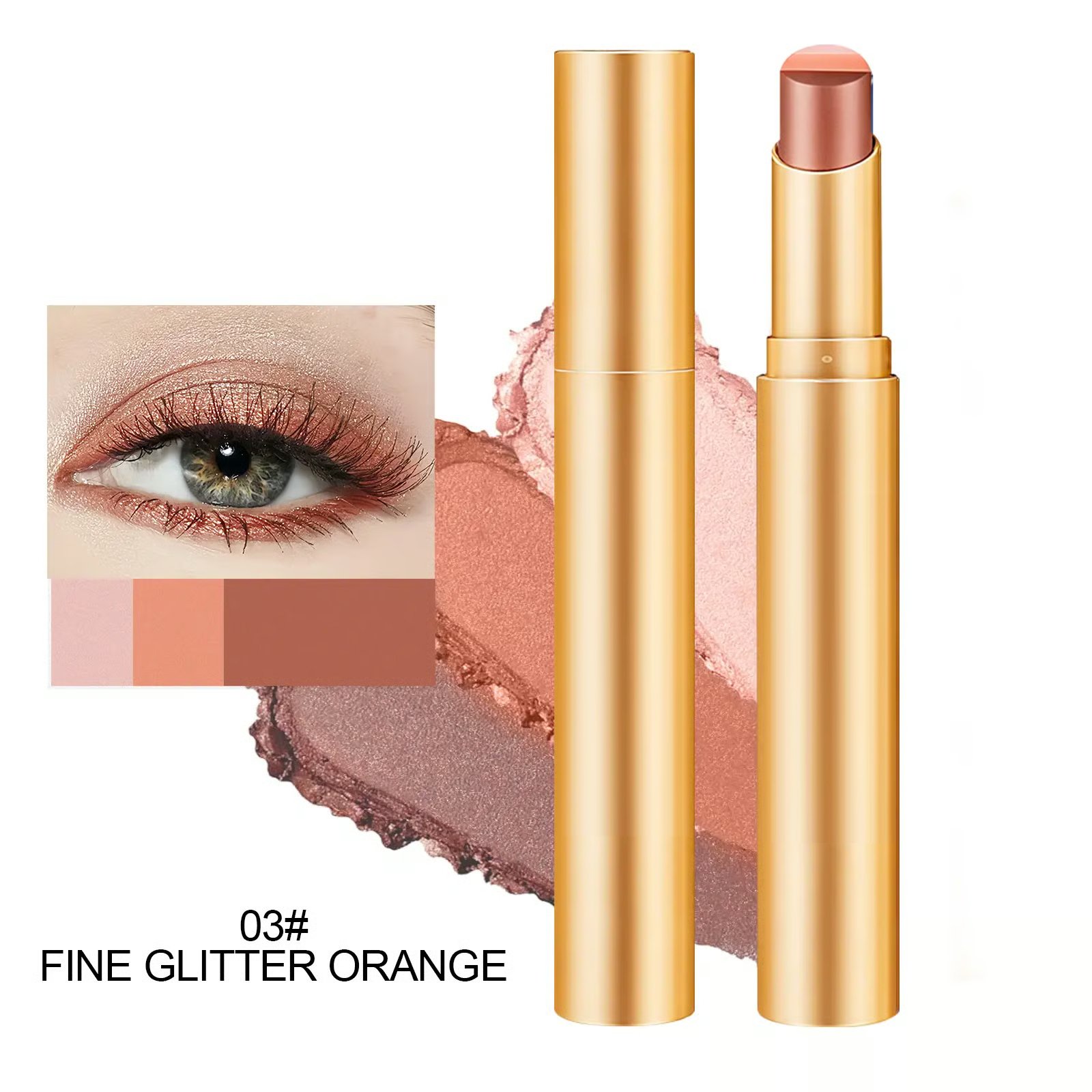 Memorial Day Sale 49% OFF❤️✨3 Shade Cream Eyeshadow Stick | Smooth & Blendable
