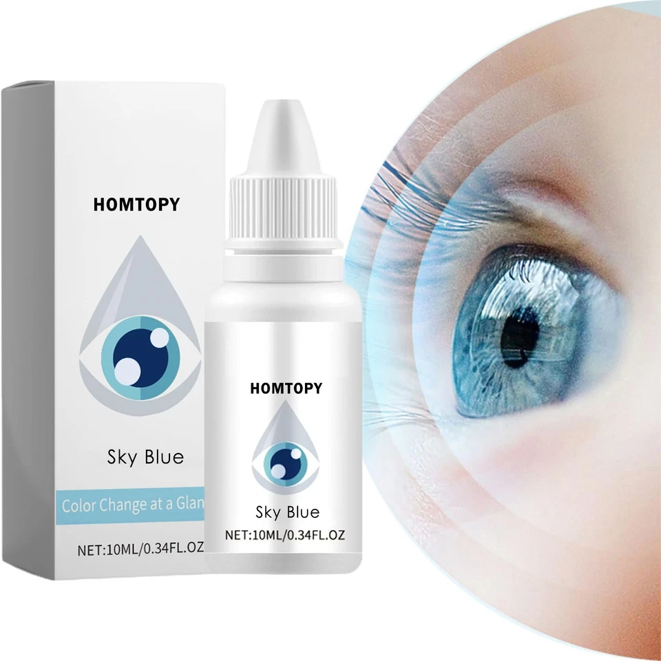 FancyColor Changing Eye DropsWith Premium Organic Ingredients Natural Appearance