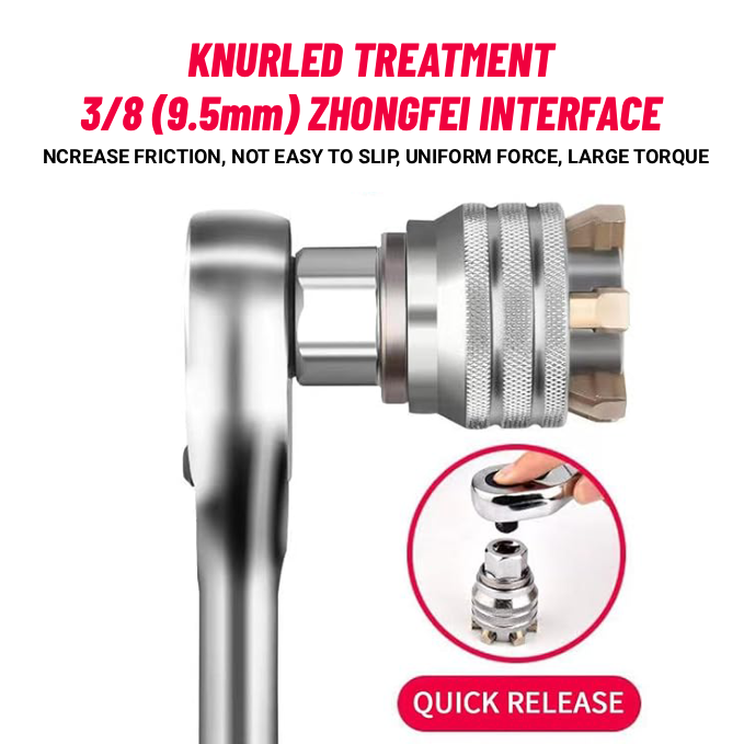 Multi-function Universal Socket Wrench Tool - Universal Maintenance Tool