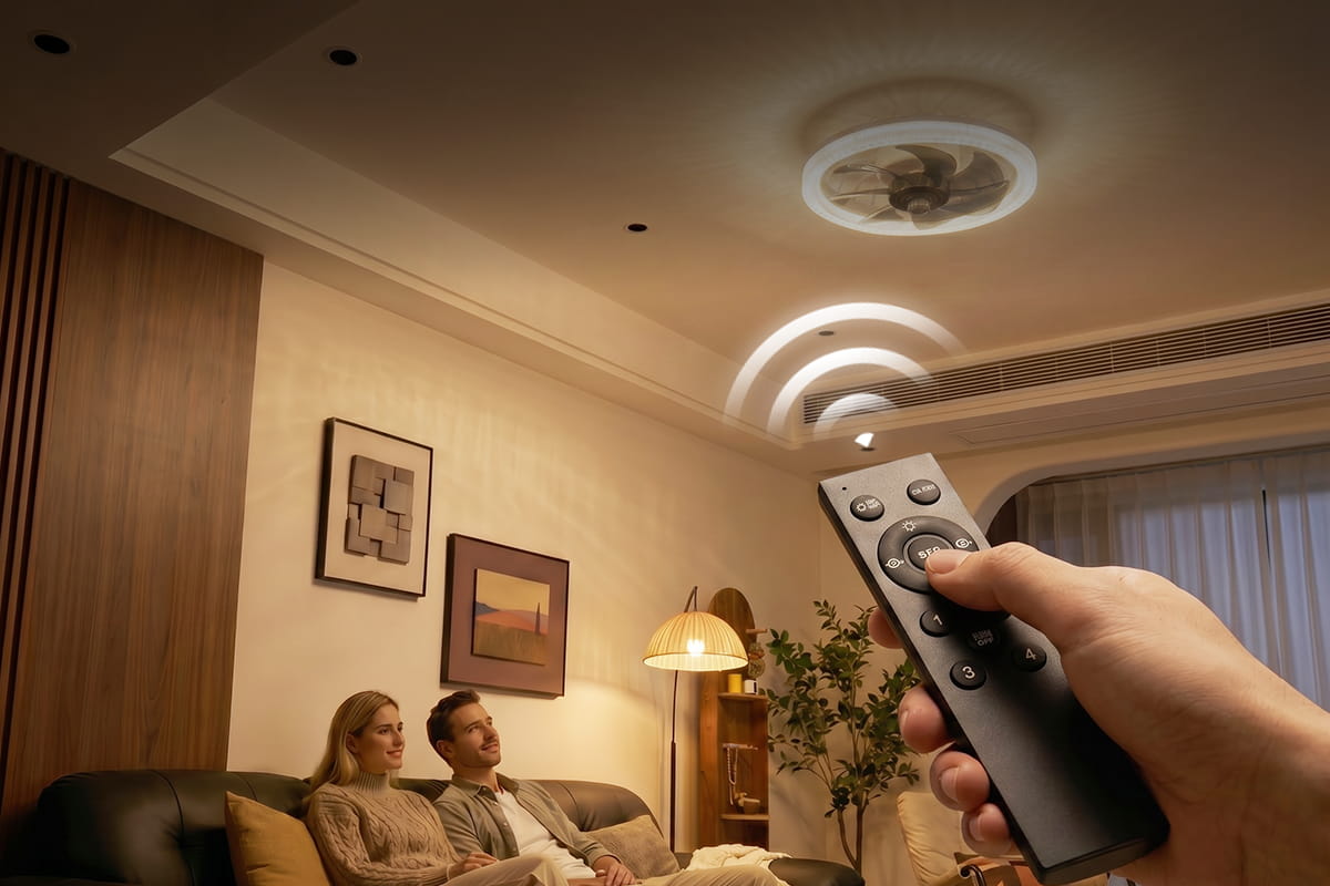Customer Ceiling Fan Light