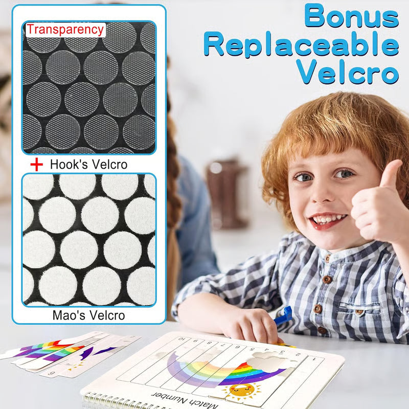 Lyrax® My Preschool Busy Book 📚 🎅 Best Christmas Gift For Kids