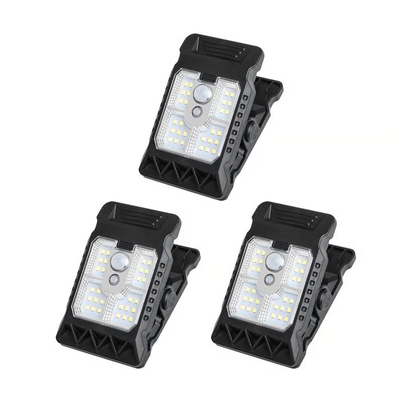 USB & Solar Powered Motion Sensor Clip Lights