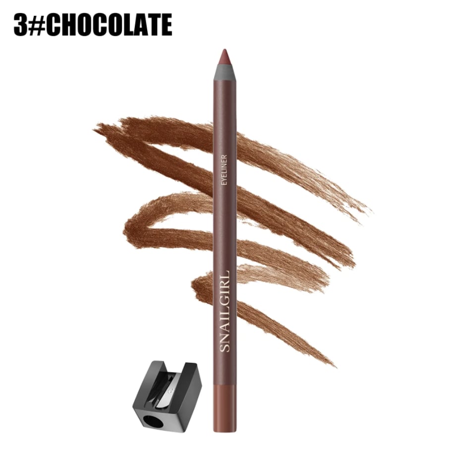 24HR Waterproof Eyeliner Pencil with Built-in Sharpener
