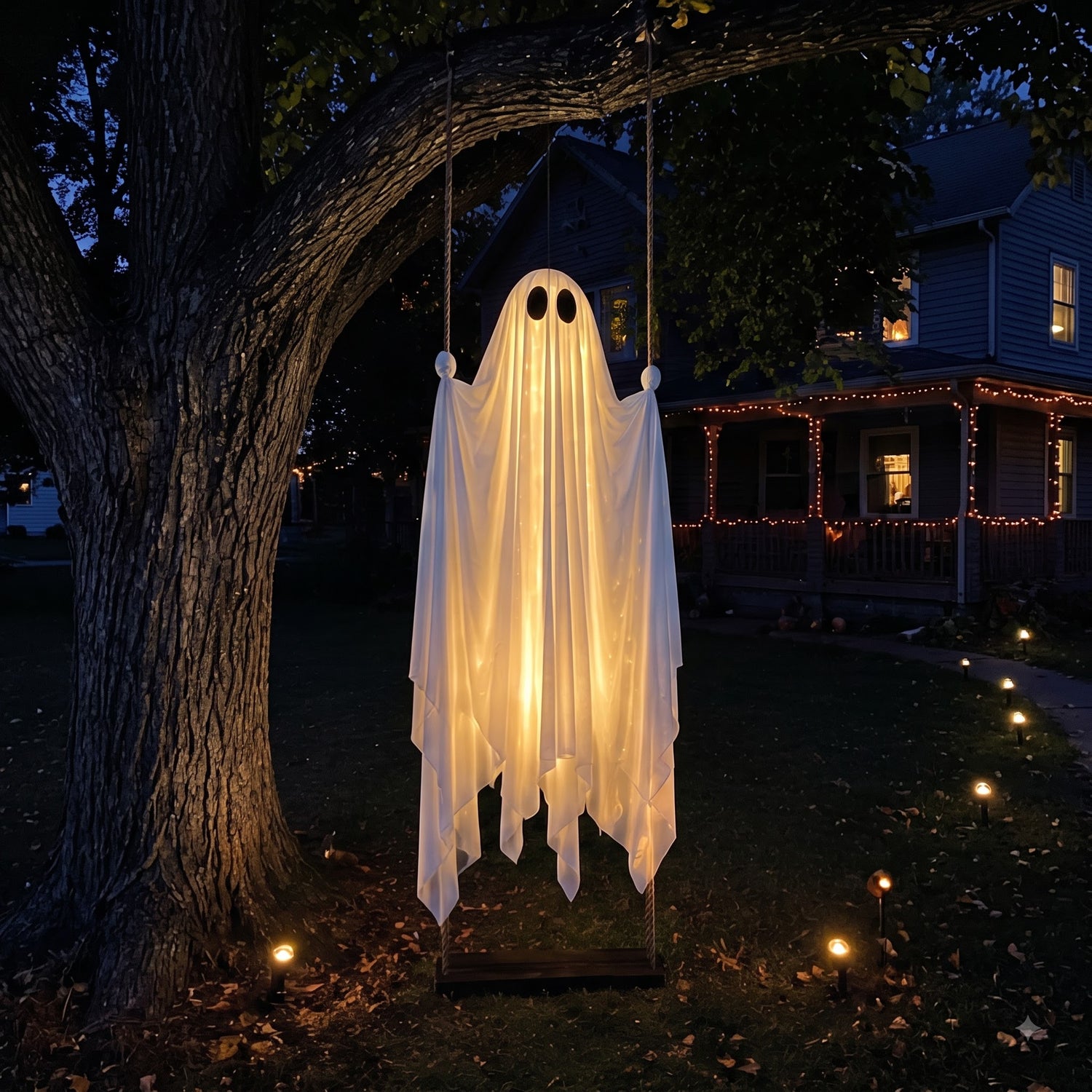 Glowing Ghost Decoration