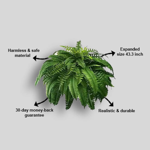 🔥 Mother’s Day Flash Sale 🌱 UV Resistant Ferns Artificial Plants Large for Planters, Office & Home Decor, Outdoor & Indoor