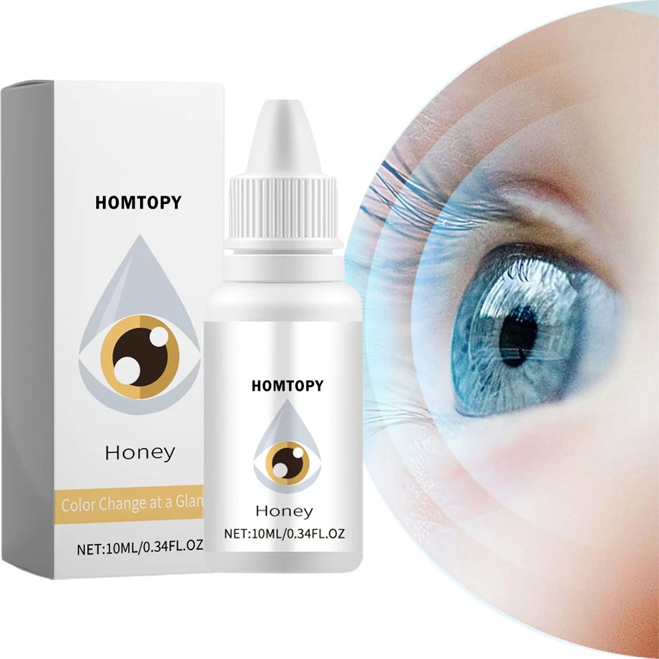 FancyColor Changing Eye DropsWith Premium Organic Ingredients Natural Appearance