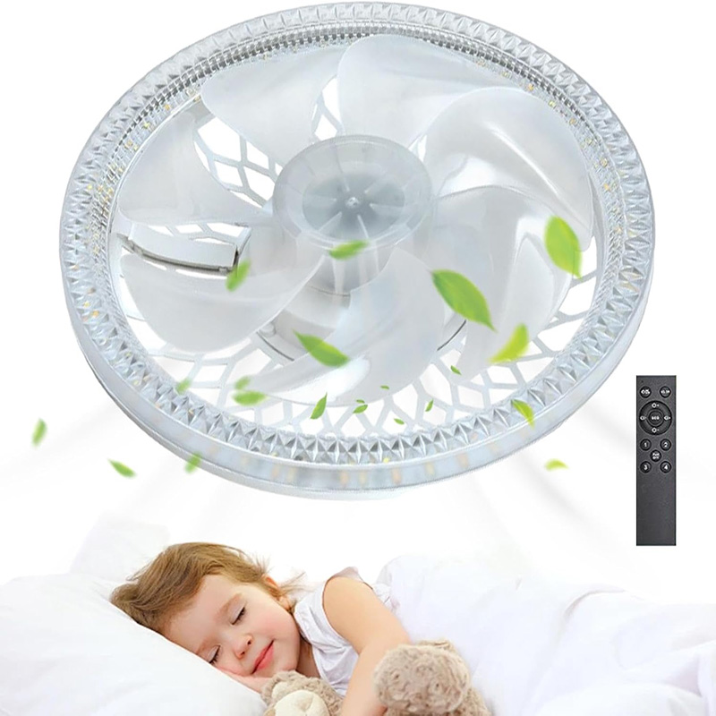 🔥Last Day: 50% Off🔥2-in-1 Remote-Controlled Ceiling Fan with LED Light