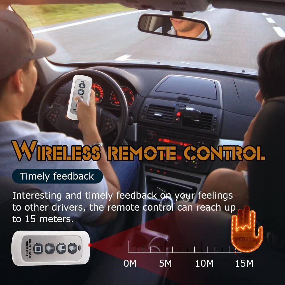 🔥Last Day 50% Off🔥Fun Car LED Gesture Display Light
