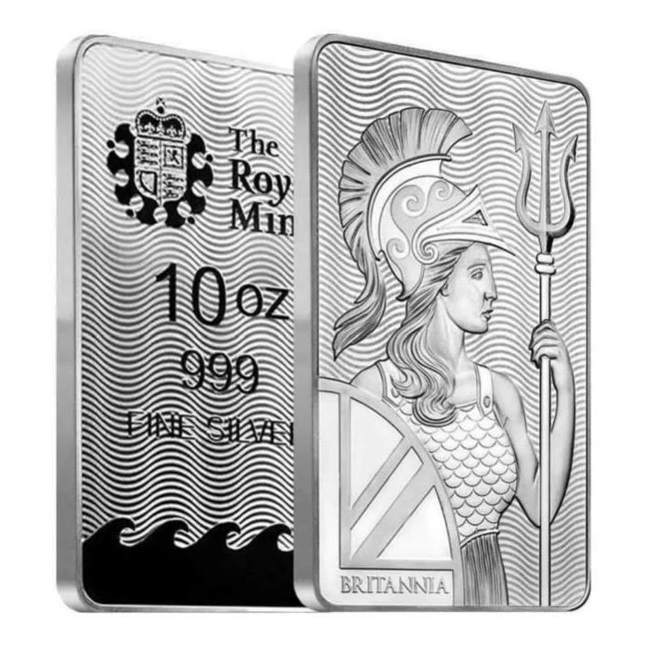 🔥 Final Hours! Only $29.98 For The Iconic 10oz Britannia Silver Bar!