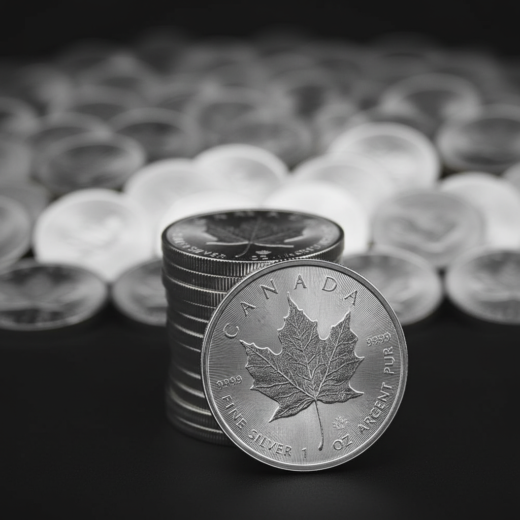 Last Day 60% OFF🔥🍁1 oz Canadian Silver Maple Leaf Coin (BU)