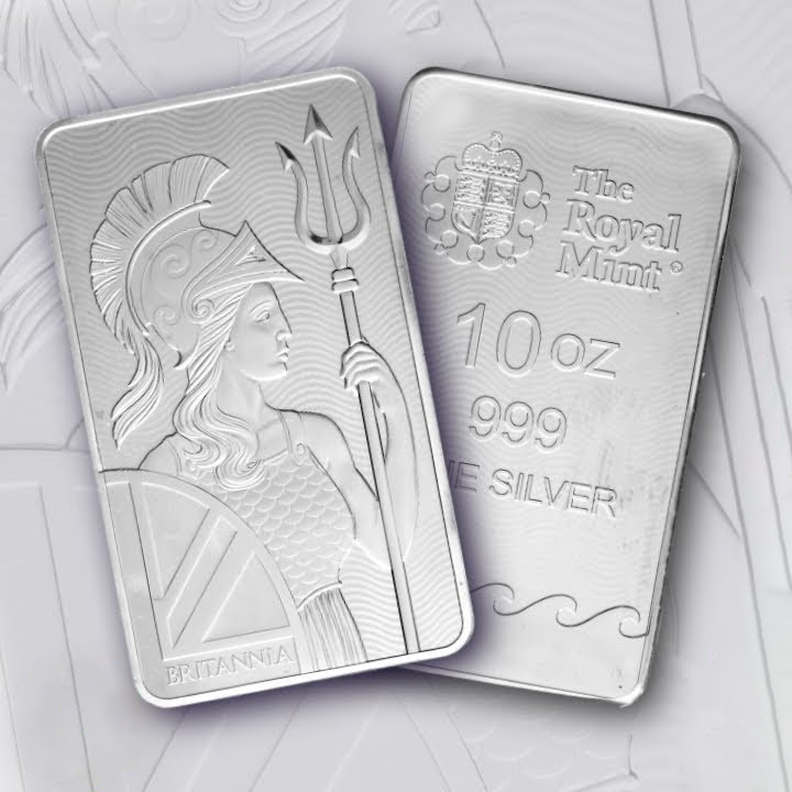 🔥 Final Hours! Only $29.98 For The Iconic 10oz Britannia Silver Bar!
