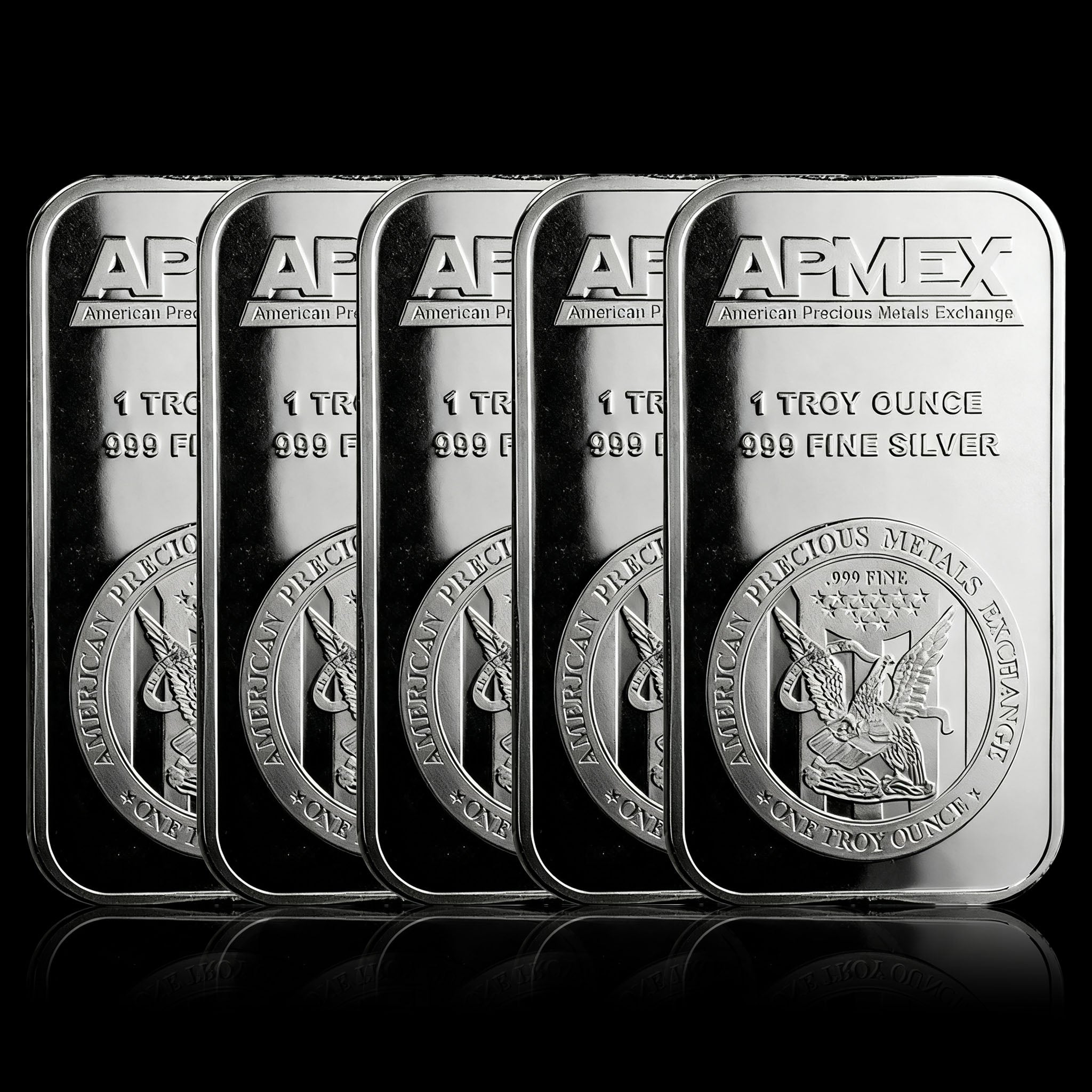 Last Day 60% OFF🔥🦅APMEX 1 oz .999 Fine Silver Bar – American Eagle Heritage for Collectors