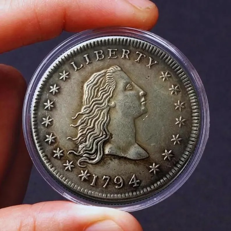 ⏰Last 12 sets!!️The Complete Set Of 1794–1804 Liberty Flowing Hair Silver Dollar (11PCS)